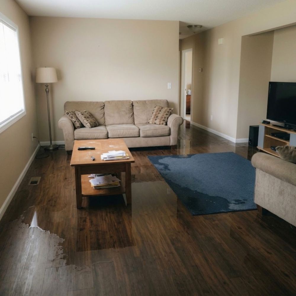 Water Mitigation before repair